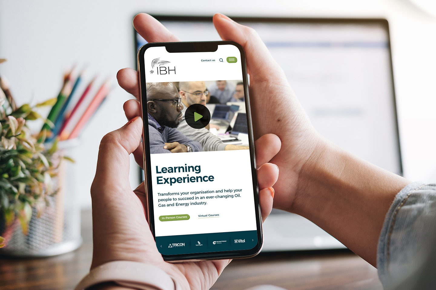 mobilna wersja platformy szkoleniowej IBHouse