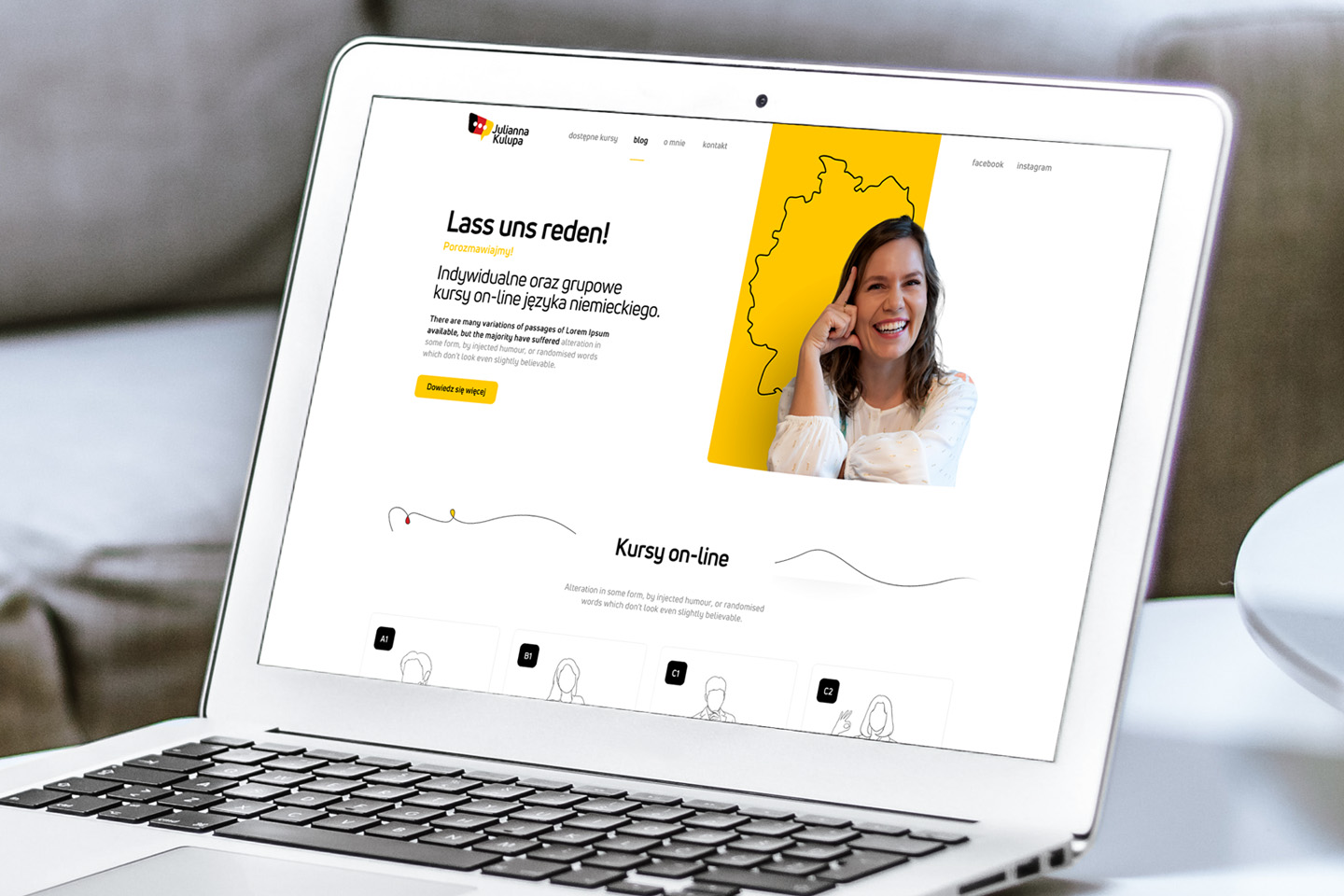 projekt sklepu internetowego Julianna Kulupa