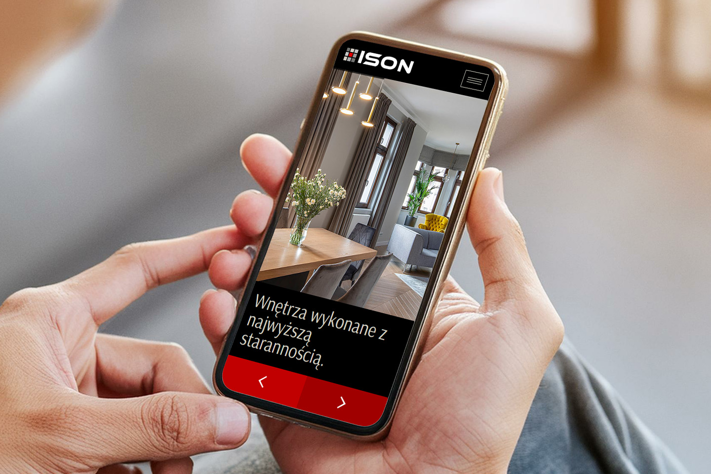 mobilna wersja projektu ison